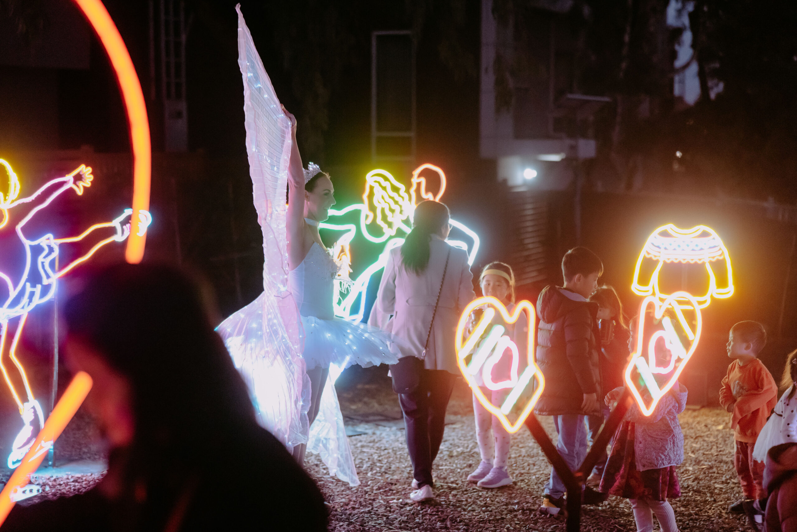 light show at wembley hill