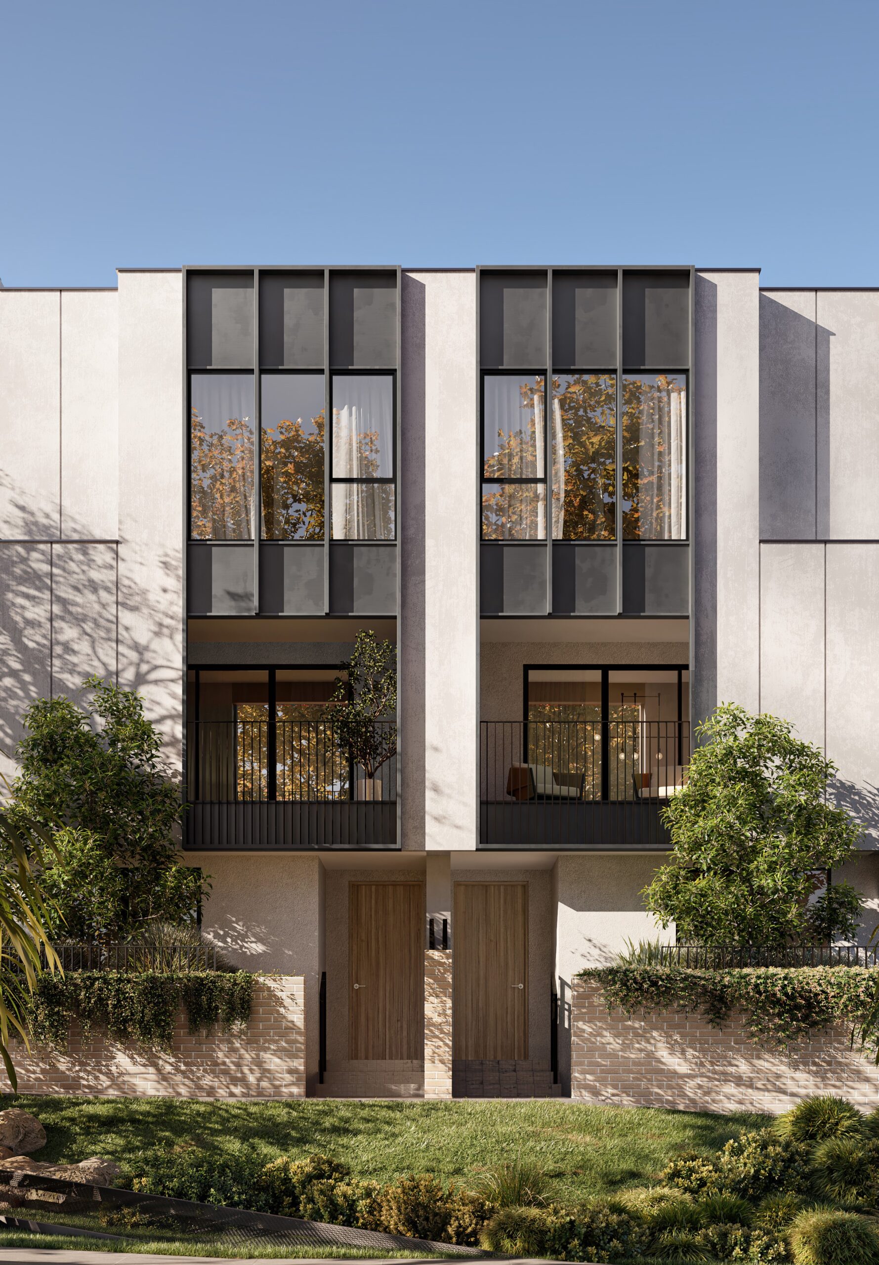 Exterior of wembley hill homes